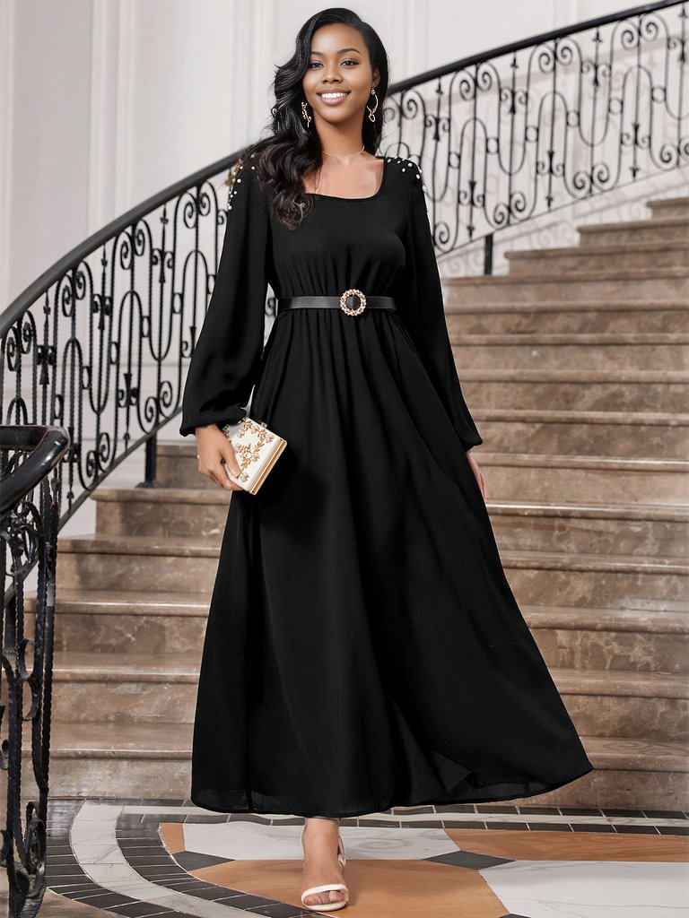 Find Latest Puff Sleeves Dresses for Women Online at a la mode
